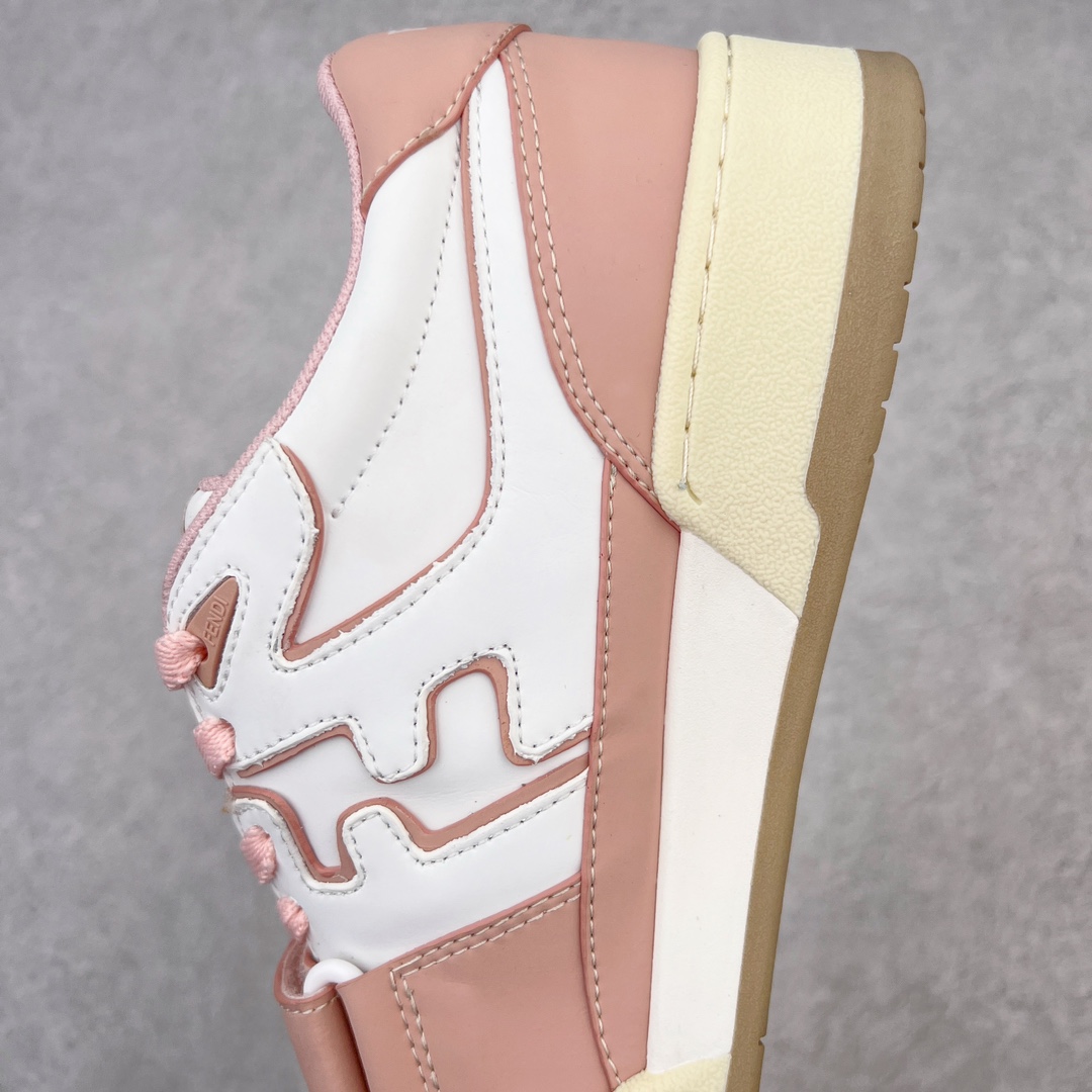 图片[7]-＃S版纯原 FENDI 芬迪 Match sneaters低帮运动鞋 独家定制 全身20几个细节点全部做到一致还原 吊打市面所有版本 独家原装套装配件官方同源 渠道原装订单 全套专柜包装物及配件#鞋底嵌入核心防伪芯片感应装置 FENDI芬迪match最新爆款情侣款运动鞋板鞋原版购入 高工艺无缝细空胶技术 贴楦误差0.05mm,鞋底采用固特异内外锁死工艺 最大限度弯折永不开胶 原鞋一致效果环保无味 鞋面采用麂皮和皮革拼接组合 logo内里采用毛巾绒里 上脚超级柔软 轻便 舒适搭配卫衣 尺码：35 36 37 38 39 40 41 42 43 44 45-选品中心