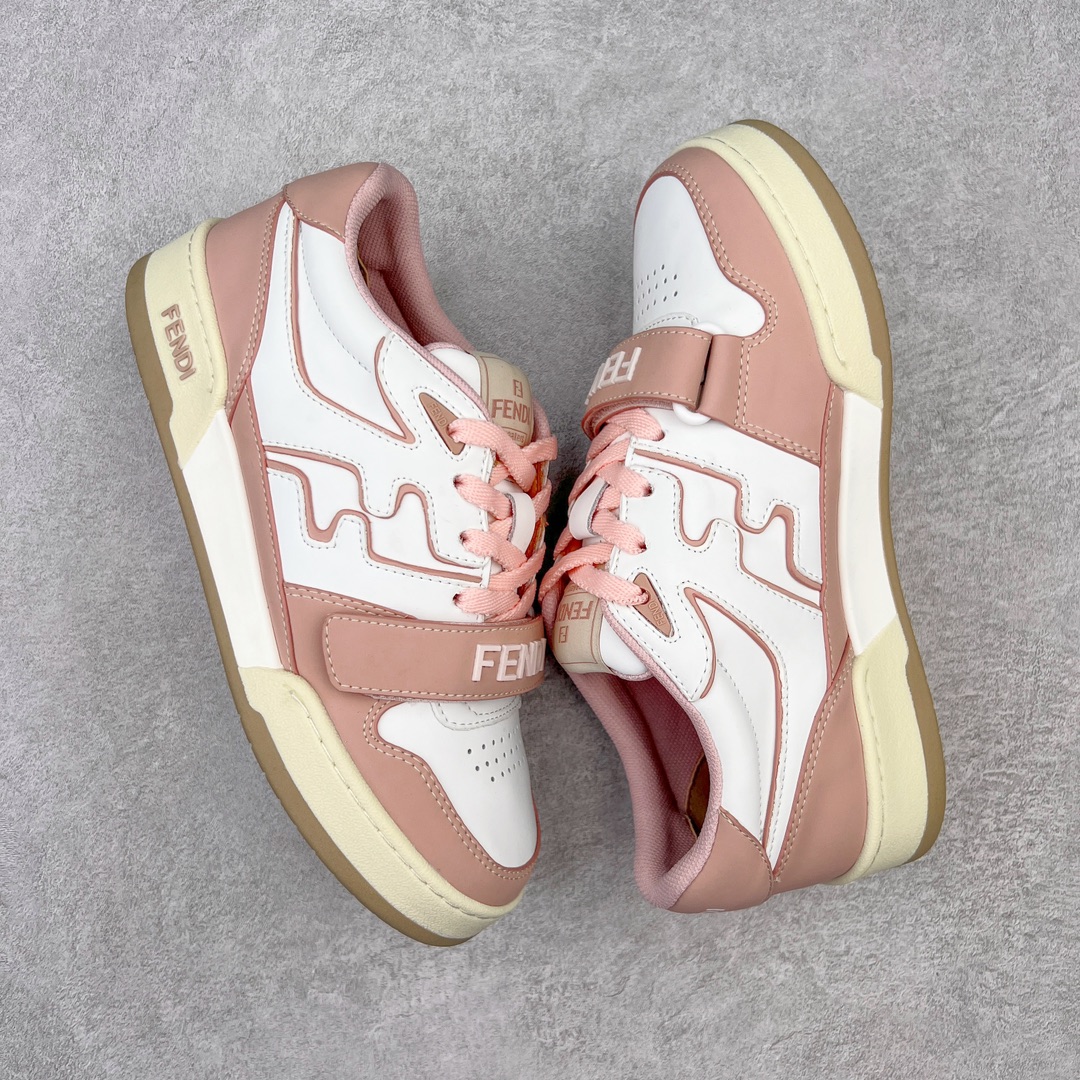 图片[3]-＃S版纯原 FENDI 芬迪 Match sneaters低帮运动鞋 独家定制 全身20几个细节点全部做到一致还原 吊打市面所有版本 独家原装套装配件官方同源 渠道原装订单 全套专柜包装物及配件#鞋底嵌入核心防伪芯片感应装置 FENDI芬迪match最新爆款情侣款运动鞋板鞋原版购入 高工艺无缝细空胶技术 贴楦误差0.05mm,鞋底采用固特异内外锁死工艺 最大限度弯折永不开胶 原鞋一致效果环保无味 鞋面采用麂皮和皮革拼接组合 logo内里采用毛巾绒里 上脚超级柔软 轻便 舒适搭配卫衣 尺码：35 36 37 38 39 40 41 42 43 44 45-选品中心