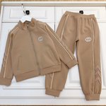 Gucci Clothing Two Piece Outfits & Matching Sets Splicing Unisex Cotton Fall Collection Fashion Sweatpants