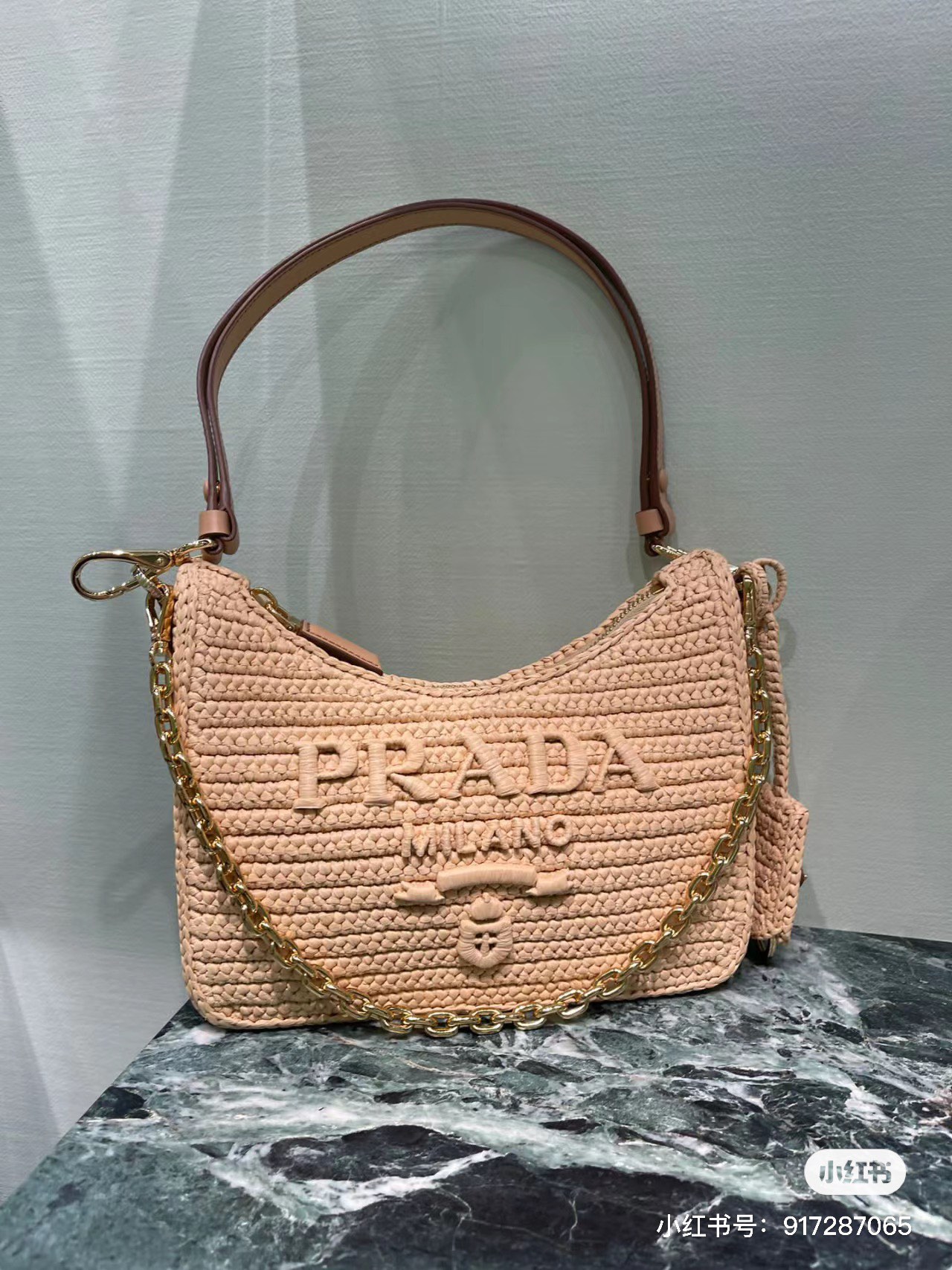 Prada Luxury Designer Handbag crafted in premium calfskin leather 3