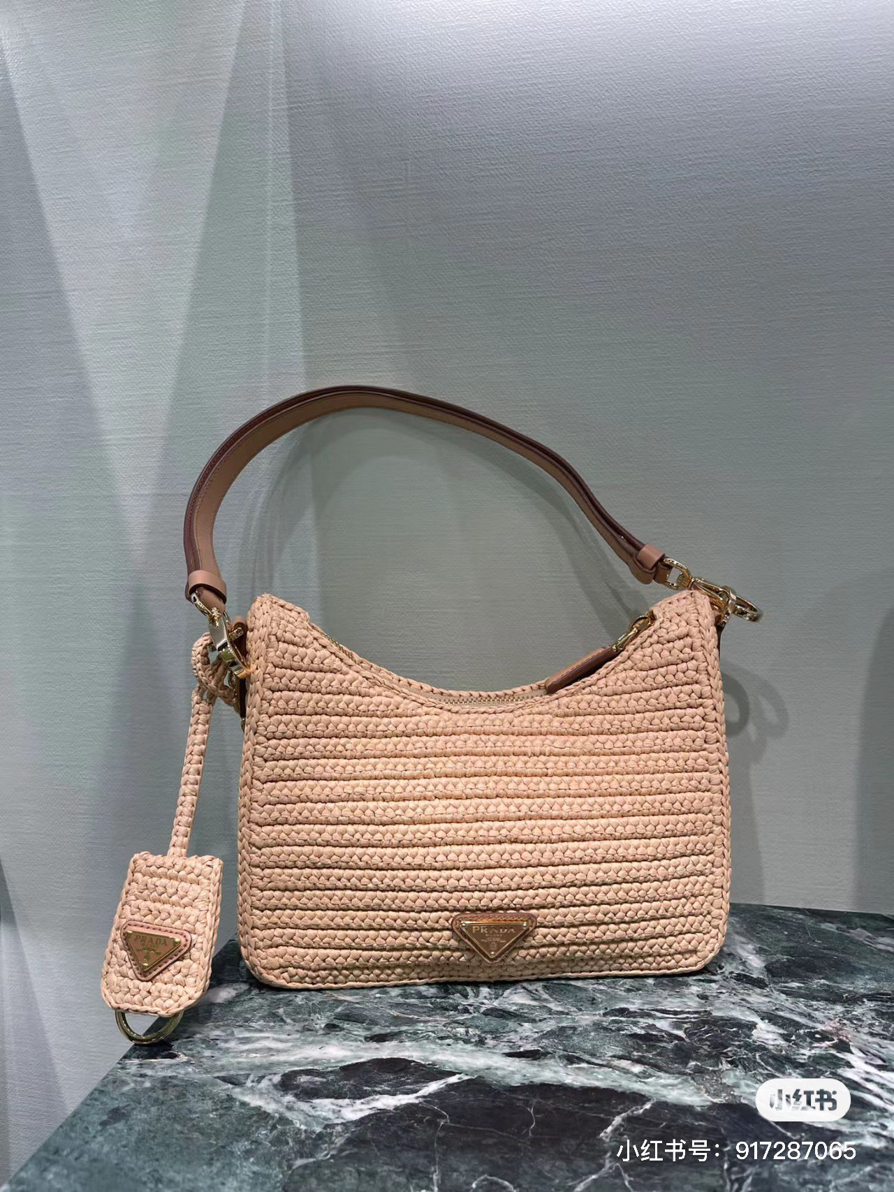 Prada Luxury Designer Handbag crafted in premium calfskin leather 4