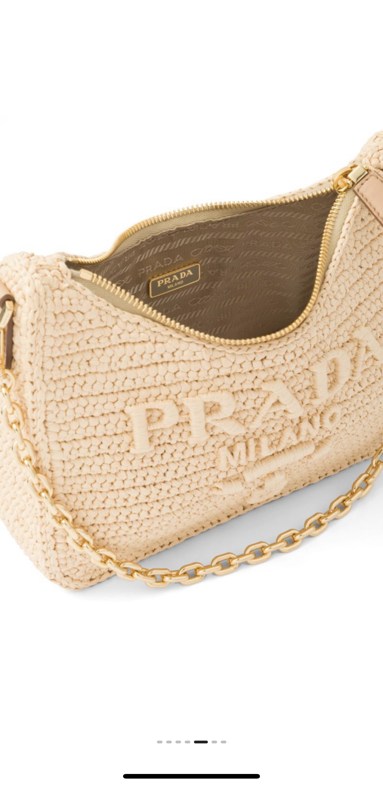 Prada Official website picture