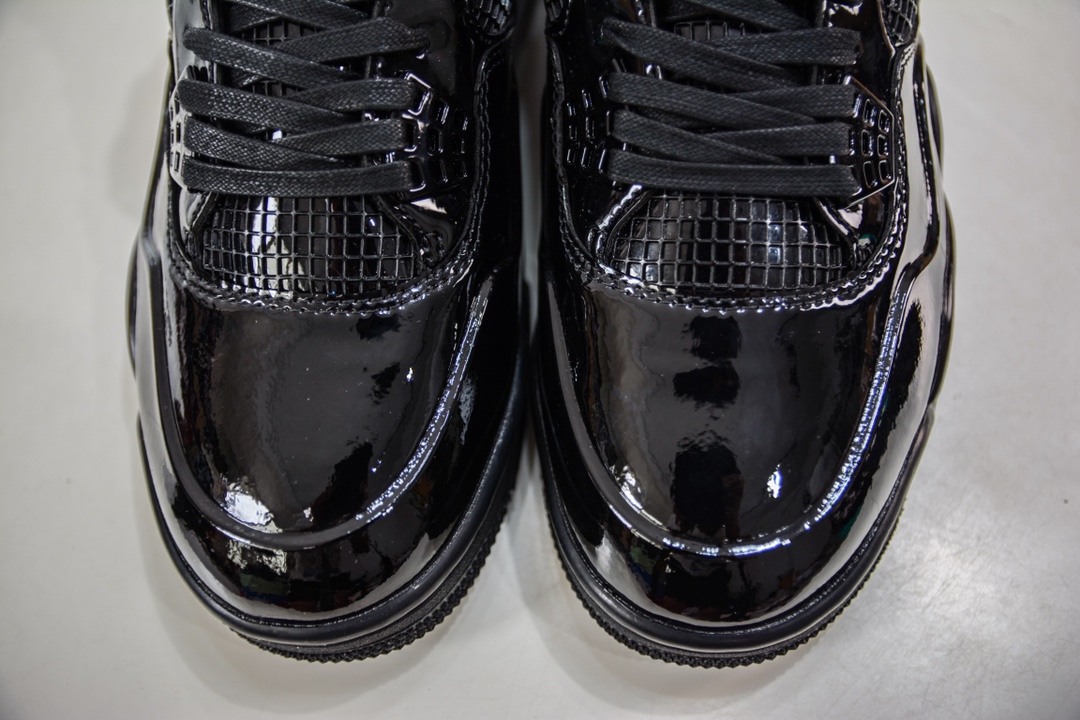 Air Jordan AJ4 Black Patent Leather More than 40 colors are shipped one after another 719864-010