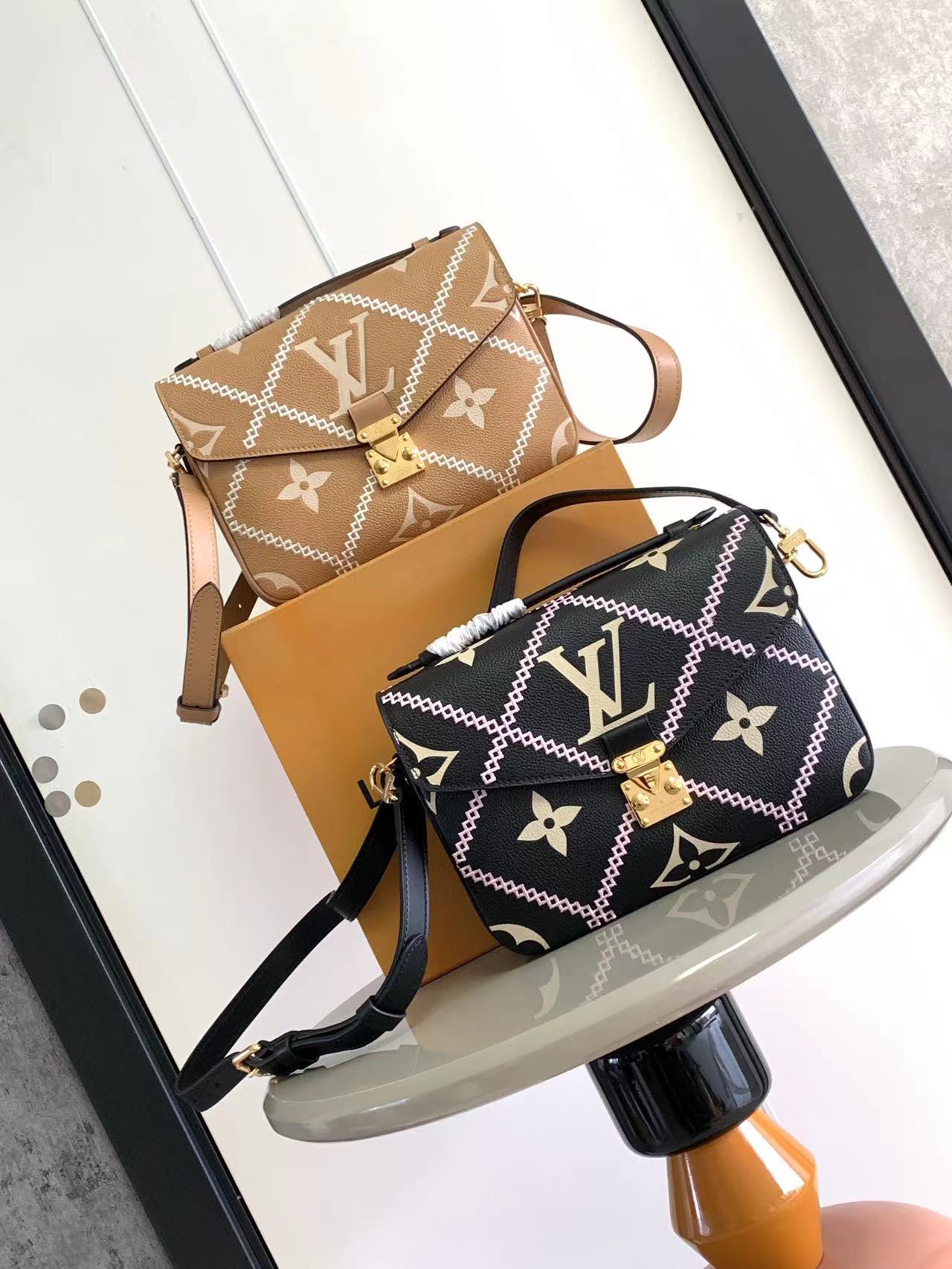 Louis Vuitton LV woven messenger bag