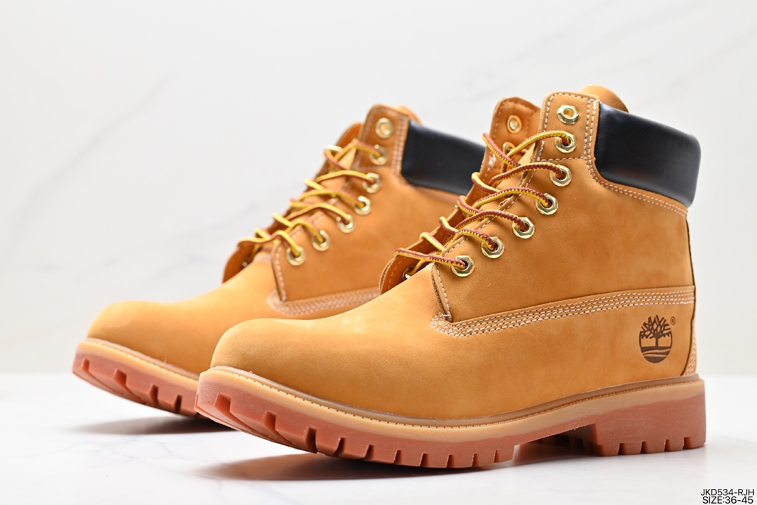 Timberland Timberland two-way boots Timberland mid-cut Martin boots that are kick-proof classic yellow boots