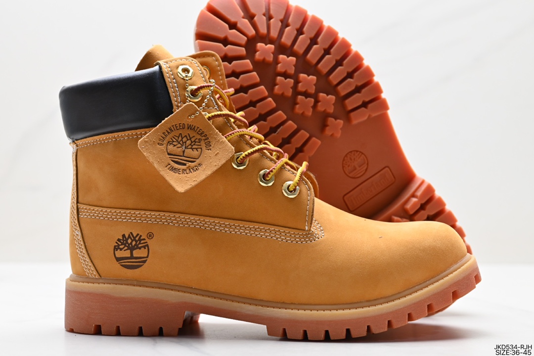 Timberland Timberland two-way boots Timberland mid-cut Martin boots that are kick-proof classic yellow boots