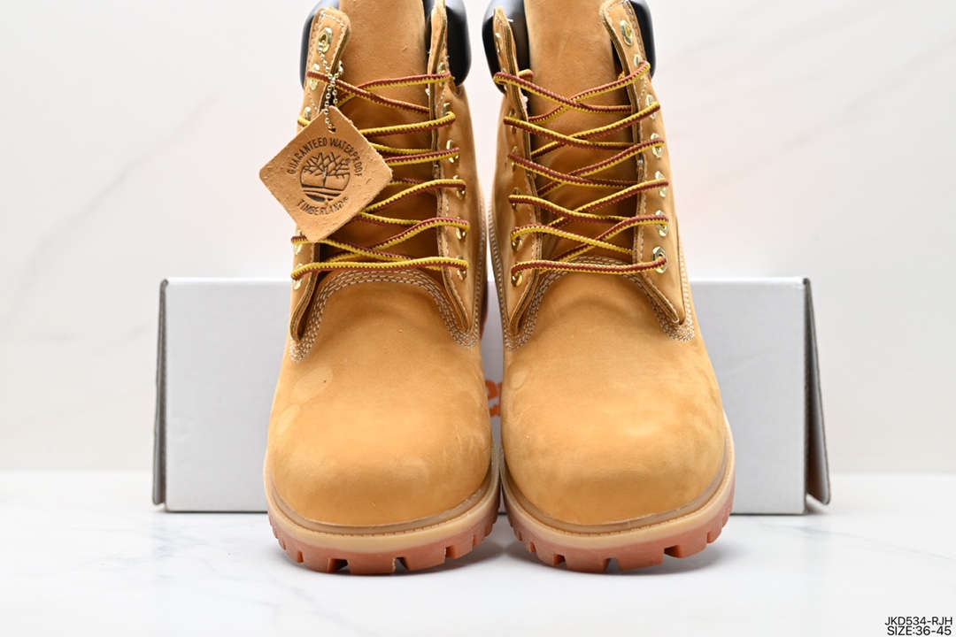 Timberland Timberland two-way boots Timberland mid-cut Martin boots that are kick-proof classic yellow boots