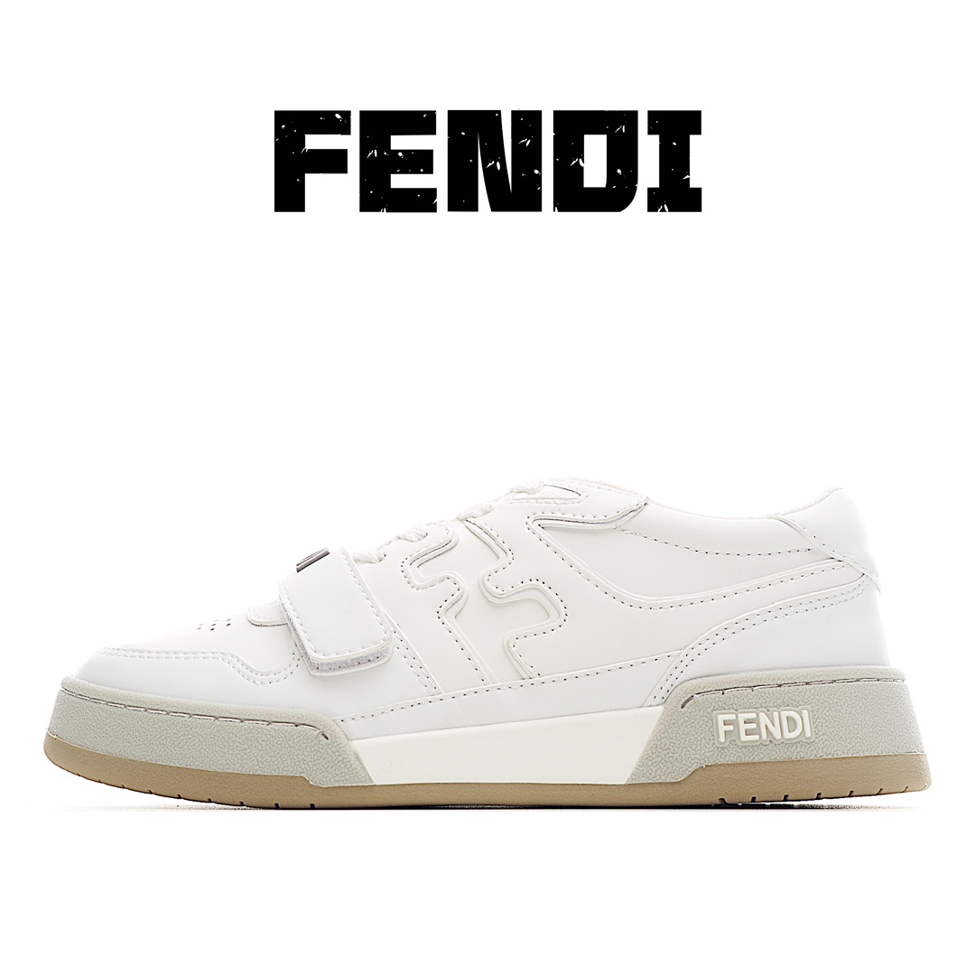02-4.RWA Tiro real exclusivo✨Las mejores zapatillas de deporte bajas de competición con velcro Fendi original…