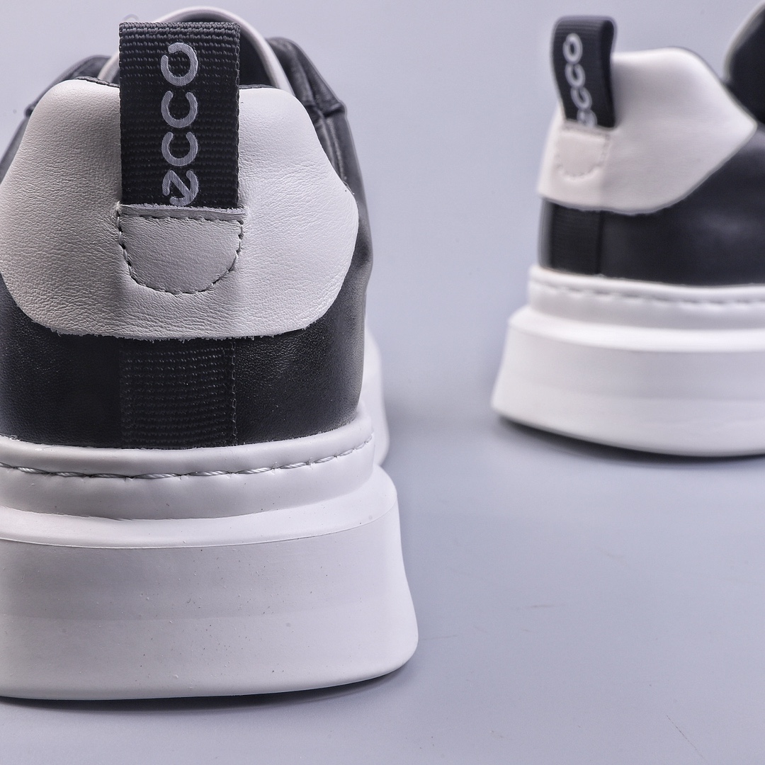 Ecco 2023 new breathable casual fashion white shoes popular with celebrities and internet celebrities