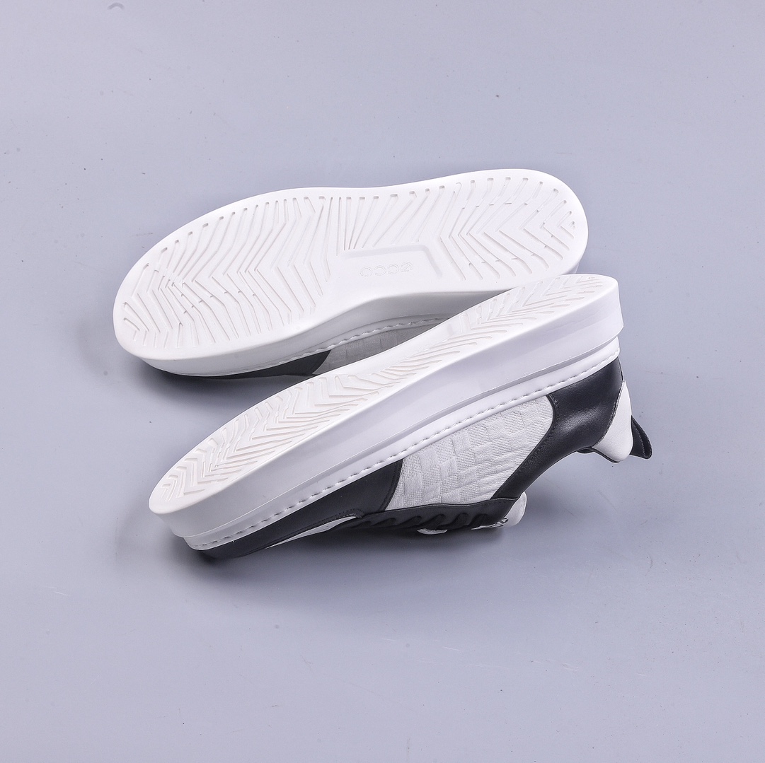 Ecco 2023 new breathable casual fashion white shoes popular with celebrities and internet celebrities