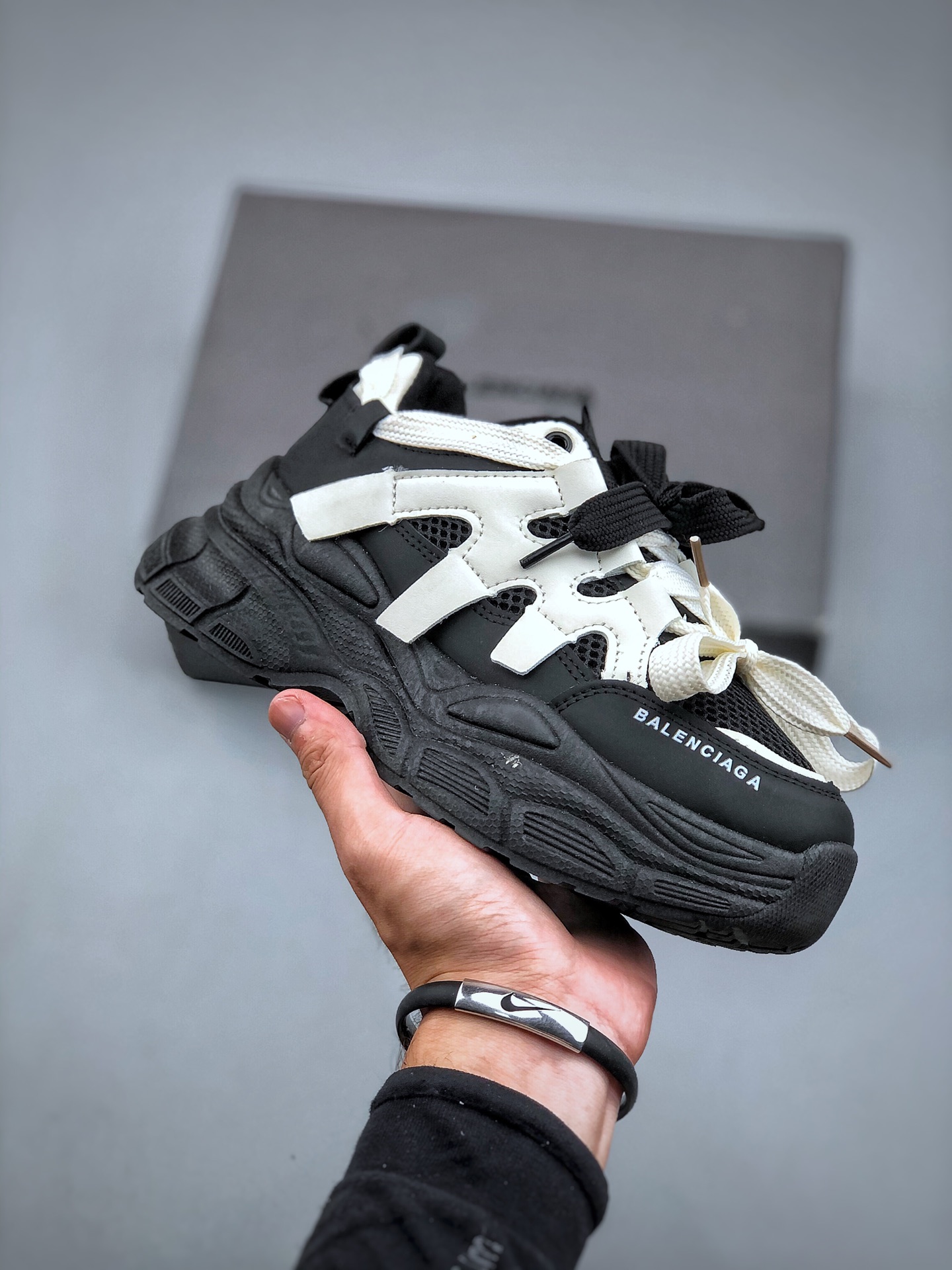 23ss巴黎世家BALENCIAGA Sneaker”Rose Pink/Black”运动休闲鞋系列