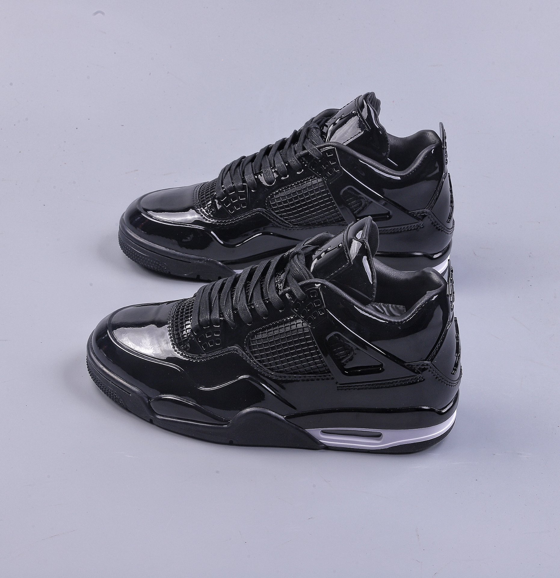 PB Air Jordan AJ4 黑漆皮 40余配色陆续出货 719864-010