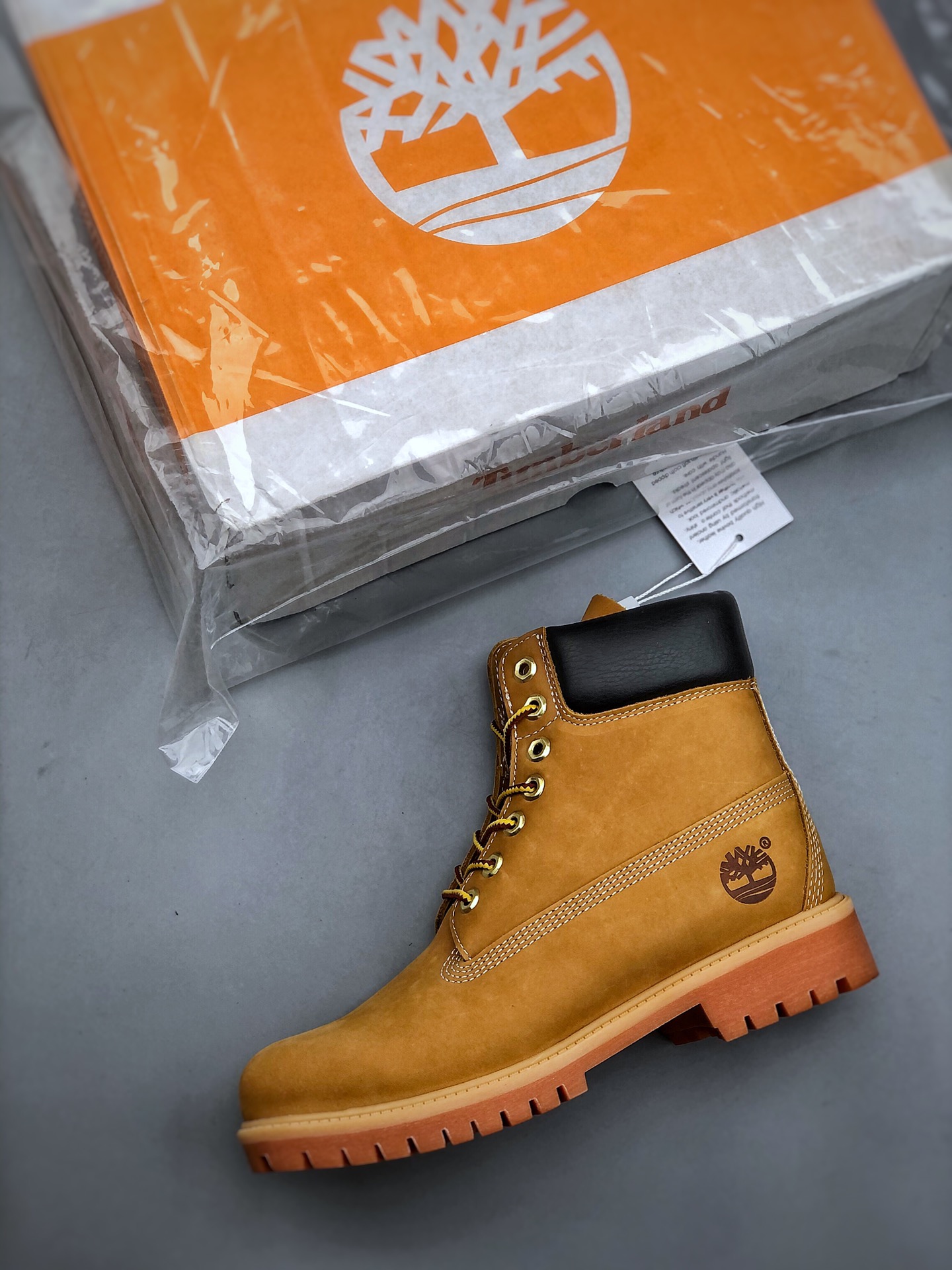 Timberland Timberland/Classic High Top 7-hole Yellow 10061 Zhongshan Baoyuan Original Channel Production