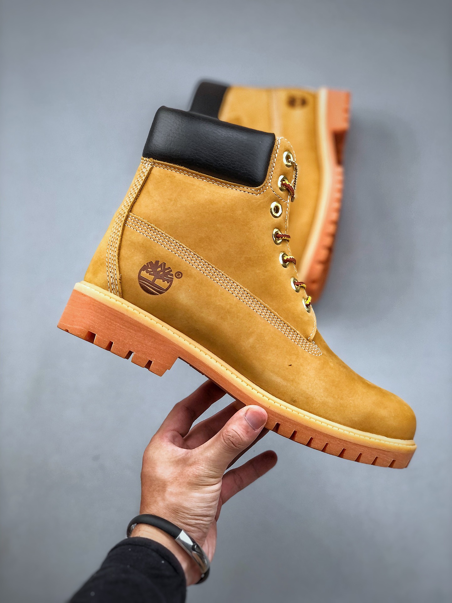 Timberland Timberland/Classic High Top 7-hole Yellow 10061 Zhongshan Baoyuan Original Channel Production