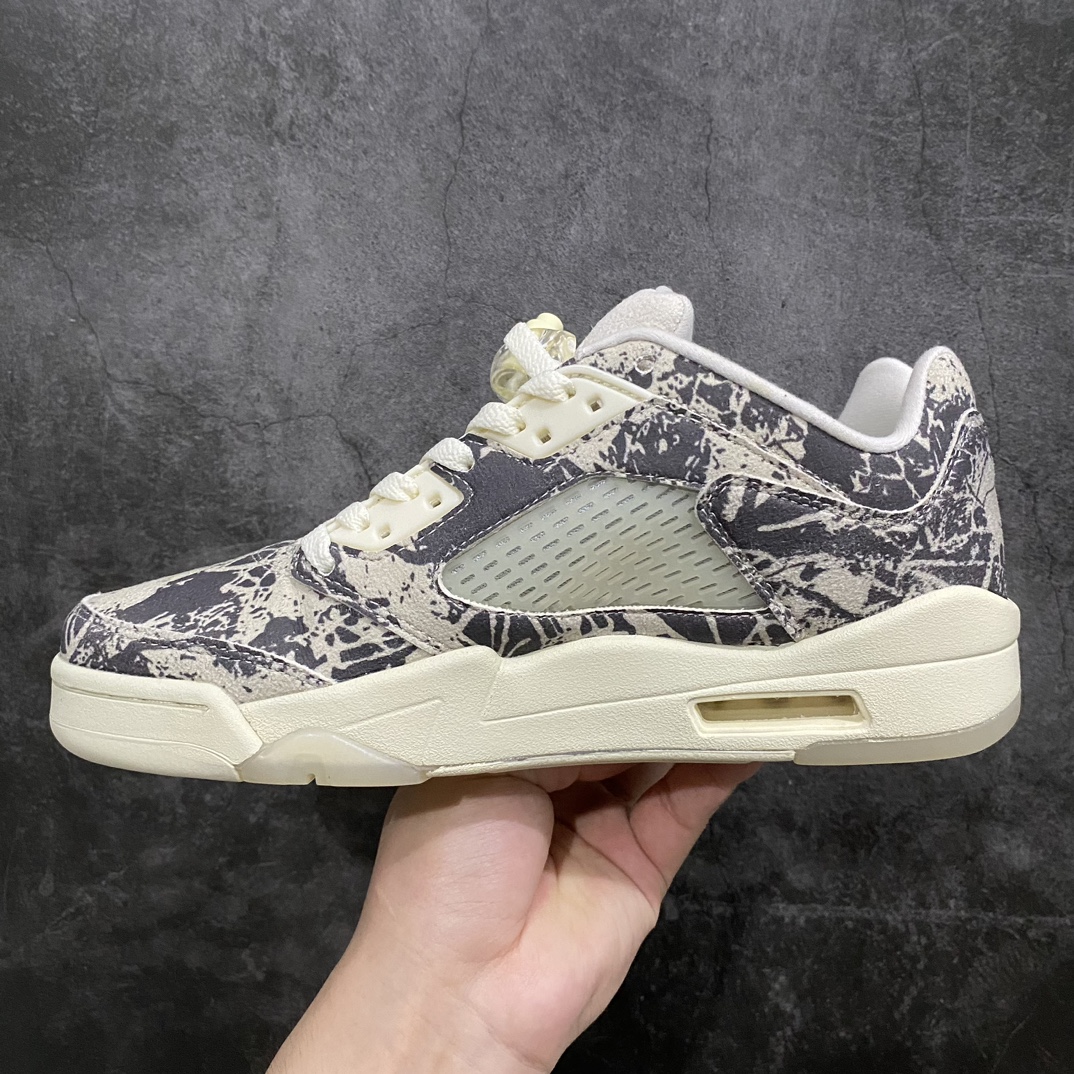 [Original batch] Air Jordan AJ5 Retro Low ”expression” low-top Joe 5 graffiti coconut milk color DA8016-100