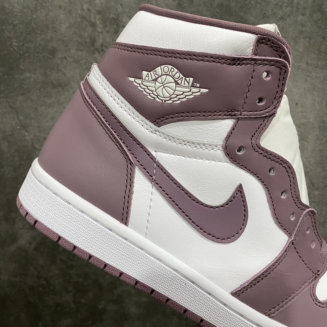 [Pure original dg version] Air Jordan 1 High OG ”SKY J Mauve” aj1 new white wine red full size shipment DZ5485-105