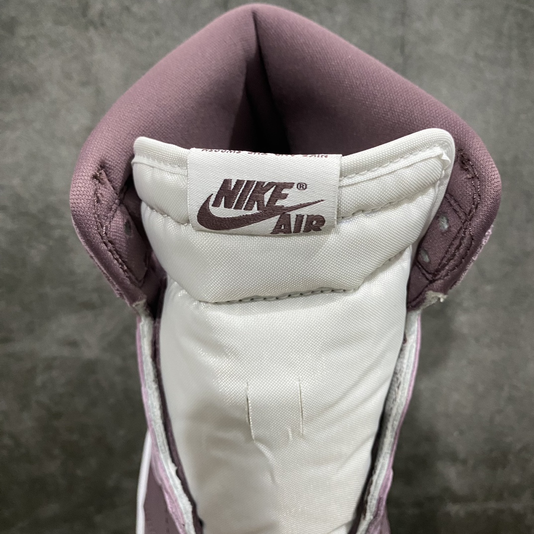 [Pure original dg version] Air Jordan 1 High OG ”SKY J Mauve” aj1 new white wine red full size shipment DZ5485-105