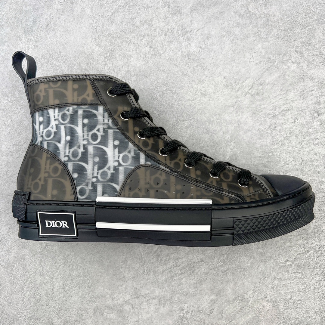 零售💰410 ＃零售版 Dior B23 Oblique High Top Sneakers 迪奥“CD重影”系列 东莞纯原 原版购入再次全新升级 全鞋细节到材料到包装大幅度提升改正 市面最强版本 可对比 历史最高FK （全套原版一致配件包装）羊皮贴底拉帮 原装耐弯折耐高温EVC饰片材质 迄今为止唯一原装版本 采用原厂科技面料 无色差问题 随意对比公司 鞋面网纱一比一打样开发 原版一致大底 正确后跟弧度 后尾巴双针走线 完美楦形 尺码：35 36 37 38 39 40 41 42 43 44 45 46 编码：Wby4936010-运动鞋