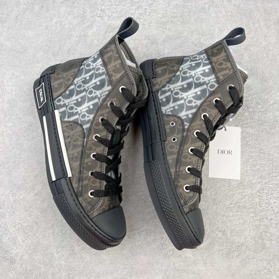 图片[3]-零售💰410 ＃零售版 Dior B23 Oblique High Top Sneakers 迪奥“CD重影”系列 东莞纯原 原版购入再次全新升级 全鞋细节到材料到包装大幅度提升改正 市面最强版本 可对比 历史最高FK （全套原版一致配件包装）羊皮贴底拉帮 原装耐弯折耐高温EVC饰片材质 迄今为止唯一原装版本 采用原厂科技面料 无色差问题 随意对比公司 鞋面网纱一比一打样开发 原版一致大底 正确后跟弧度 后尾巴双针走线 完美楦形 尺码：35 36 37 38 39 40 41 42 43 44 45 46 编码：Wby4936010-运动鞋