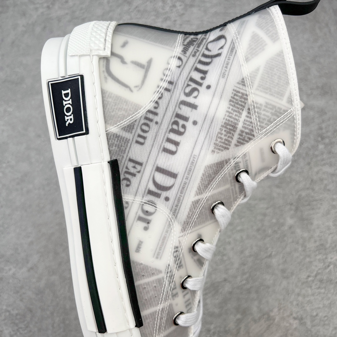 图片[6]-零售💰410 ＃零售版 Dior B23 Oblique High Top Sneakers 迪奥“CD重影”系列 东莞纯原 原版购入再次全新升级 全鞋细节到材料到包装大幅度提升改正 市面最强版本 可对比 历史最高FK （全套原版一致配件包装）羊皮贴底拉帮 原装耐弯折耐高温EVC饰片材质 迄今为止唯一原装版本 采用原厂科技面料 无色差问题 随意对比公司 鞋面网纱一比一打样开发 原版一致大底 正确后跟弧度 后尾巴双针走线 完美楦形 尺码：35 36 37 38 39 40 41 42 43 44 45 46 编码：Wby4936010-运动鞋