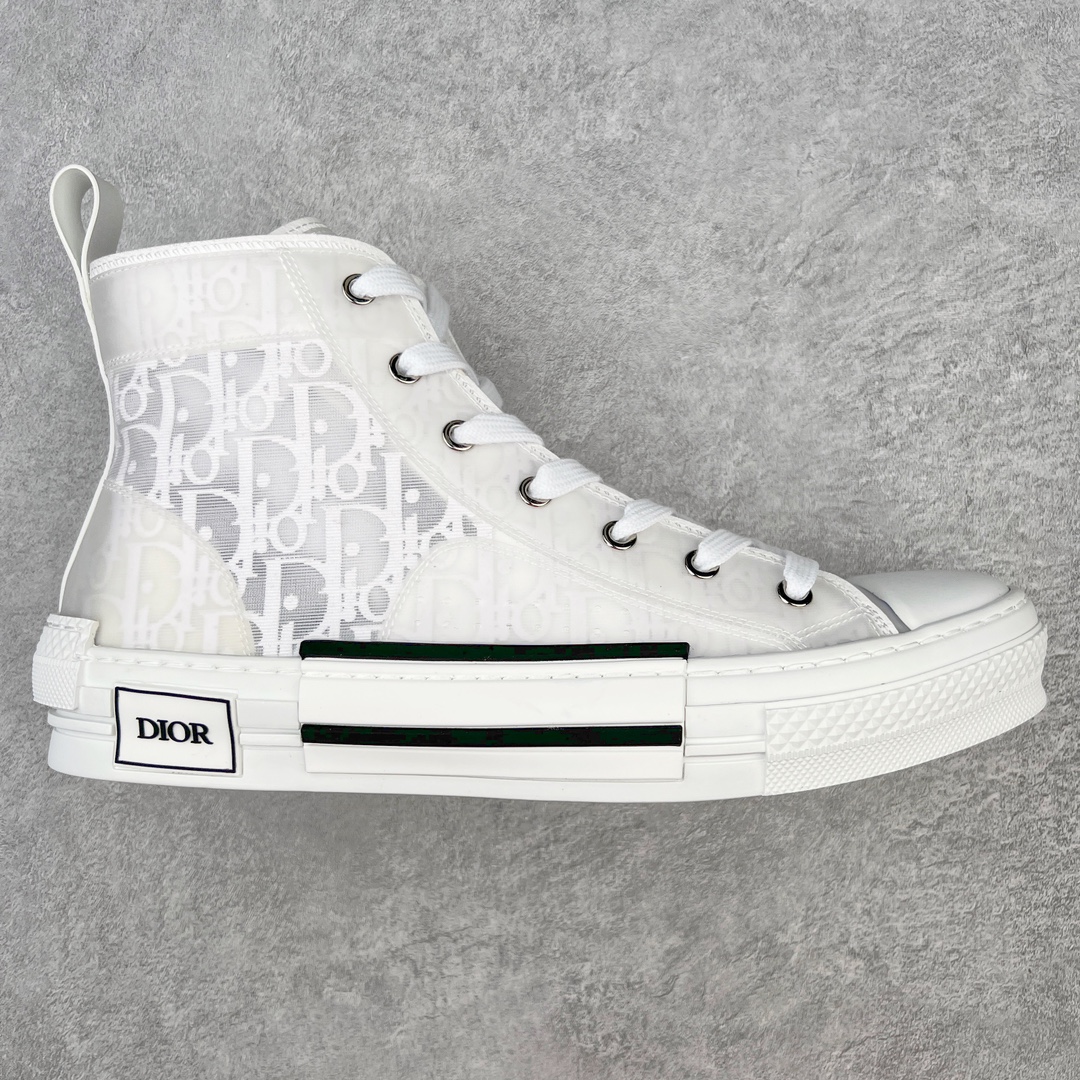 零售💰410 ＃零售版 Dior B23 Oblique High Top Sneakers 迪奥“CD重影”系列 东莞纯原 原版购入再次全新升级 全鞋细节到材料到包装大幅度提升改正 市面最强版本 可对比 历史最高FK （全套原版一致配件包装）羊皮贴底拉帮 原装耐弯折耐高温EVC饰片材质 迄今为止唯一原装版本 采用原厂科技面料 无色差问题 随意对比公司 鞋面网纱一比一打样开发 原版一致大底 正确后跟弧度 后尾巴双针走线 完美楦形 尺码：35 36 37 38 39 40 41 42 43 44 45 46 编码：Wby4936010-运动鞋