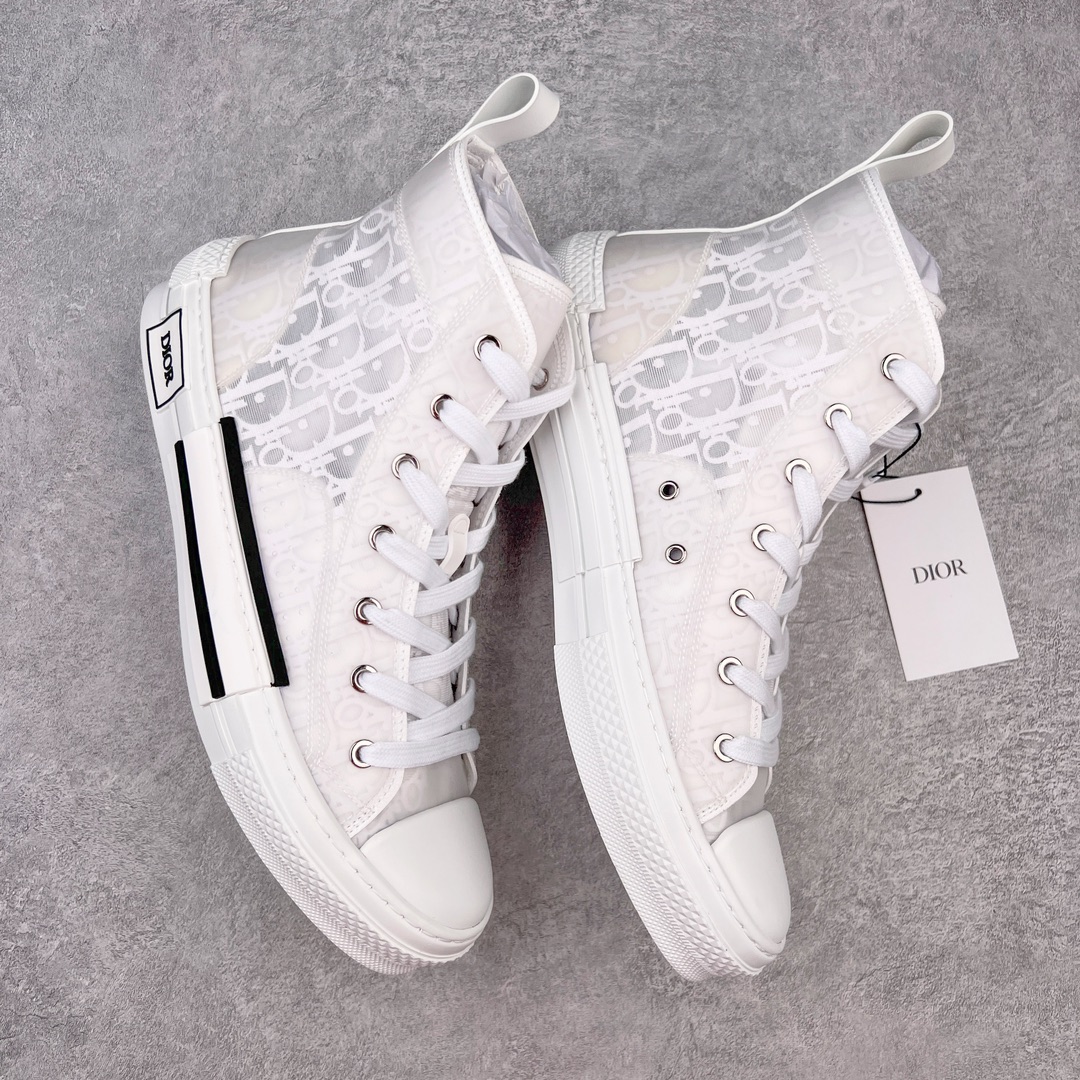 图片[3]-零售💰410 ＃零售版 Dior B23 Oblique High Top Sneakers 迪奥“CD重影”系列 东莞纯原 原版购入再次全新升级 全鞋细节到材料到包装大幅度提升改正 市面最强版本 可对比 历史最高FK （全套原版一致配件包装）羊皮贴底拉帮 原装耐弯折耐高温EVC饰片材质 迄今为止唯一原装版本 采用原厂科技面料 无色差问题 随意对比公司 鞋面网纱一比一打样开发 原版一致大底 正确后跟弧度 后尾巴双针走线 完美楦形 尺码：35 36 37 38 39 40 41 42 43 44 45 46 编码：Wby4936010-运动鞋