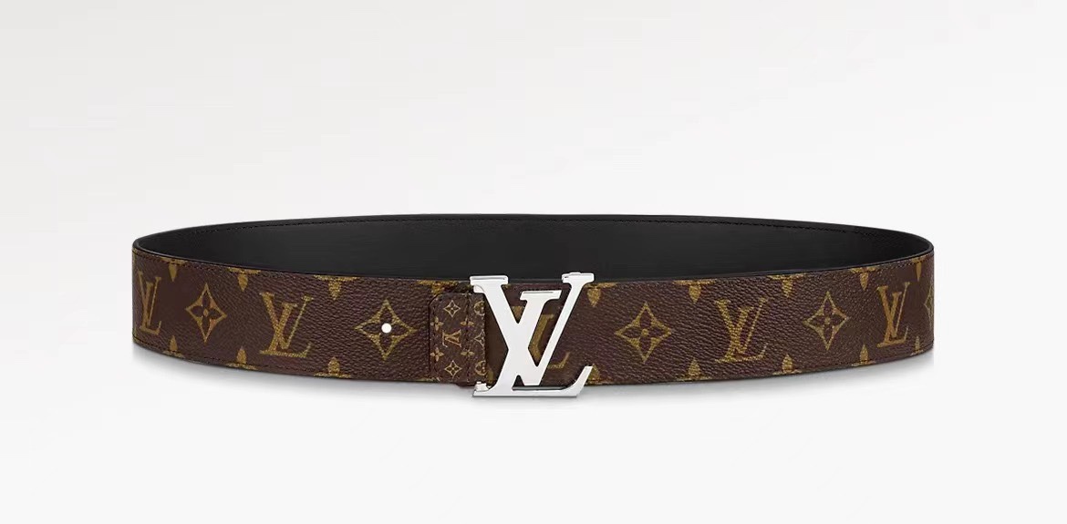 Louis Vuitton Belts Men Calfskin Canvas Cowhide