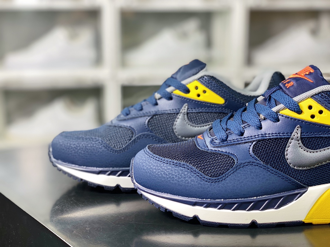 220 Air Max Correlate"Dark Blue/Red/Yellow"关联系列低帮气垫慢跑鞋“暗蓝红黄”511416-400