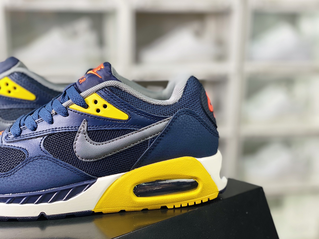 220 Air Max Correlate"Dark Blue/Red/Yellow"关联系列低帮气垫慢跑鞋“暗蓝红黄”511416-400