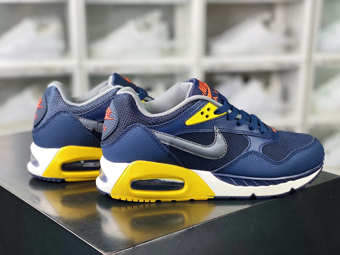 Air Max Correlate ”Dark Blue/Red/Yellow” related series low-top air cushion jogging shoes ”Dark Blue, Red and Yellow” 511416-400