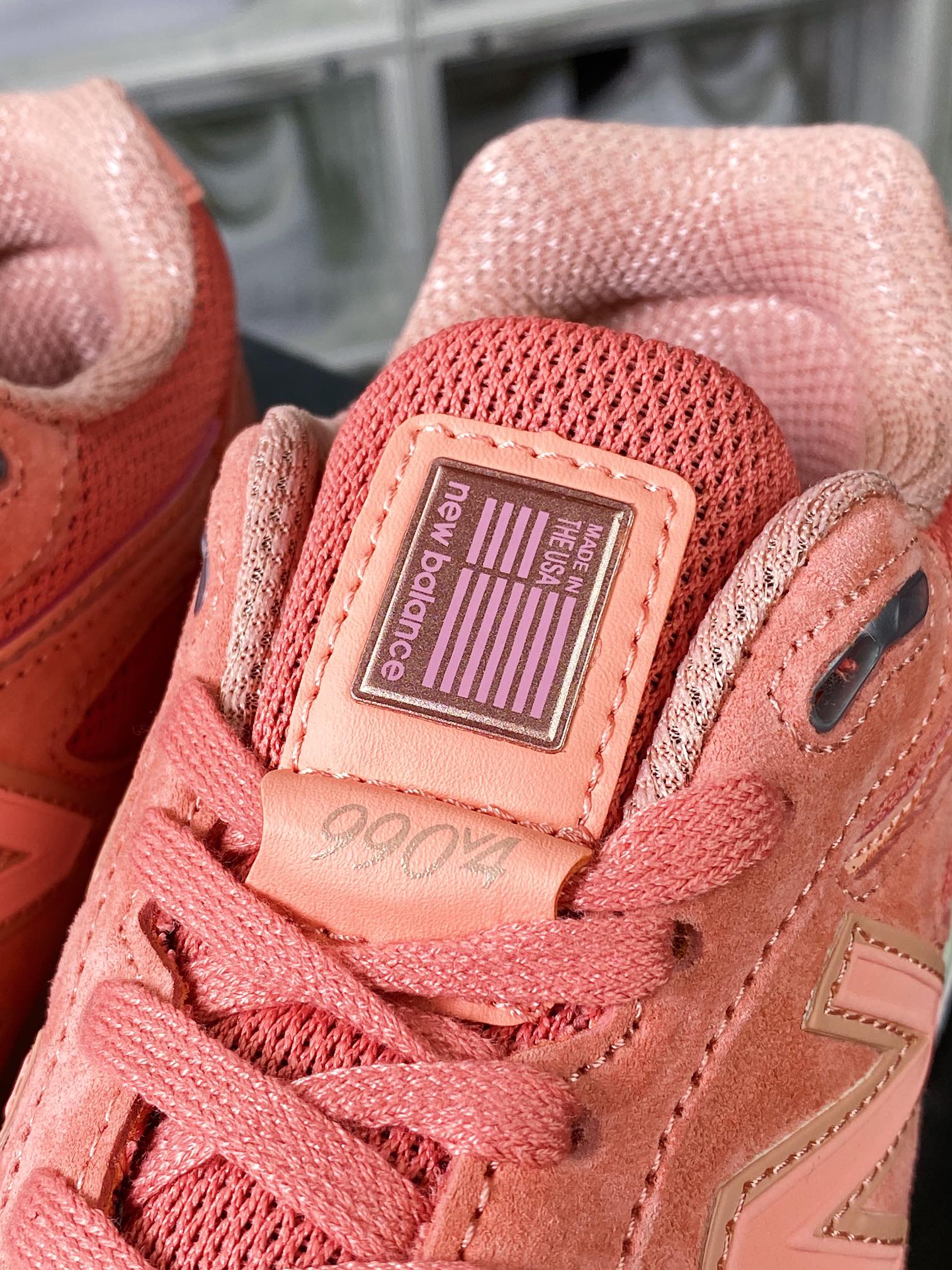 New Balance in USA M990V4 ”Sunrise Rose” series American-made running shoes ”Sunrise Rose Pink” M990SR4