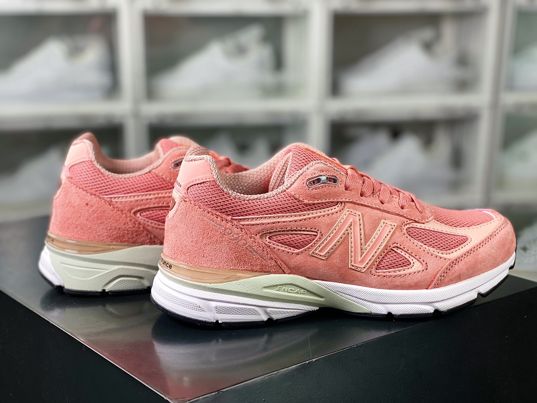 New Balance in USA M990V4 ”Sunrise Rose” series American-made running shoes ”Sunrise Rose Pink” M990SR4