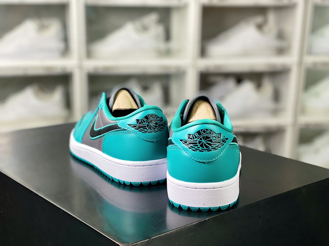 Air Jordan 1 Low Golf ”Turquoise” AJ1 Jordan 1 Golf Edition series low-top sports shoes ”Lake Blue Dark Gray” FZ3248-001