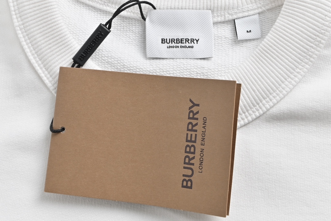 Burberry/巴宝莉 经典字母印花圆领卫衣