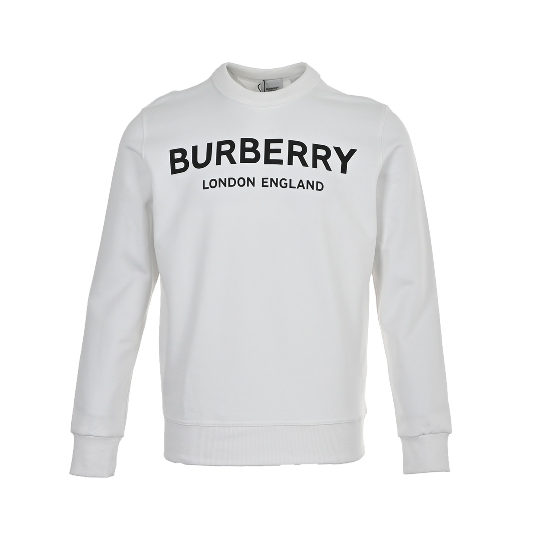 Burberry/巴宝莉 经典字母印花圆领卫衣