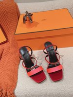 Hermes Kelly Flawless
 Shoes Sandals Chamois Genuine Leather Fashion
