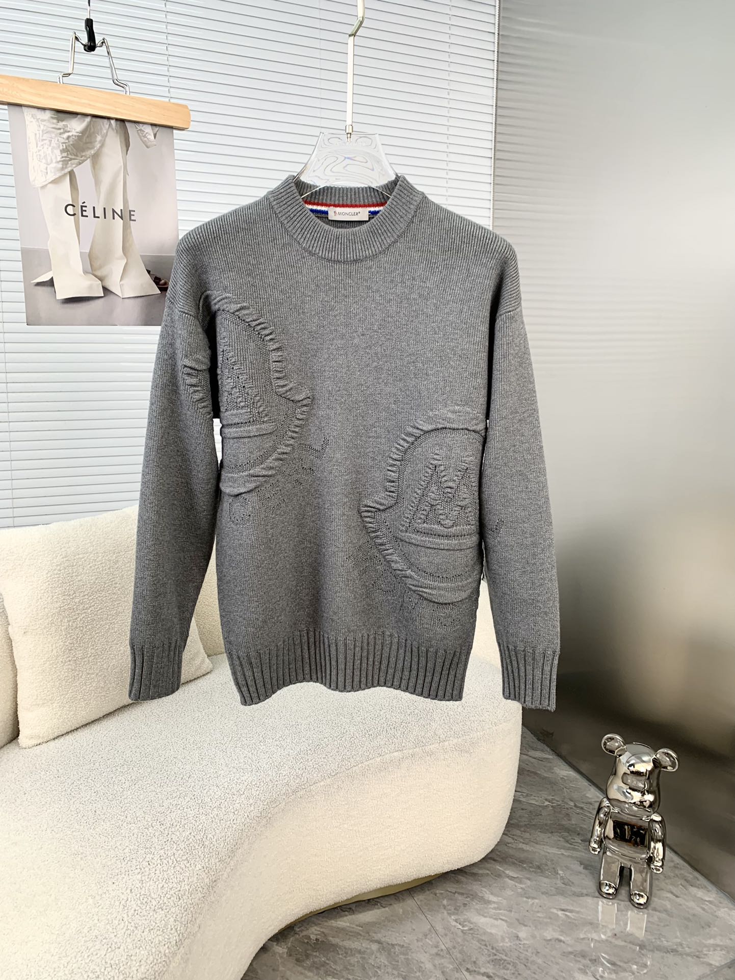 Moncler Clothing Sweatshirts Luxury Fashion Replica Designers
 Black Grey White Fall/Winter Collection