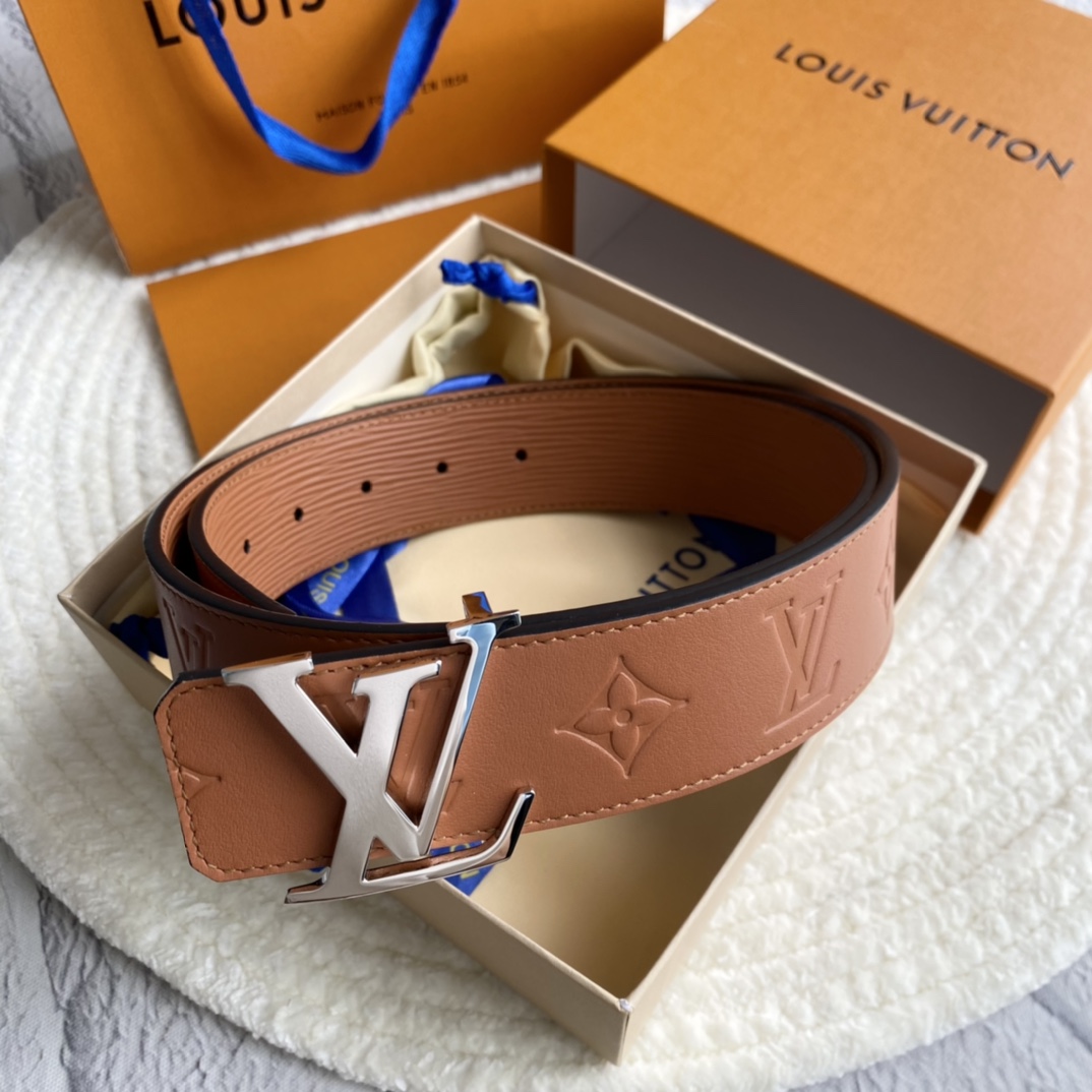 P391 TOP-SUPPLIED LOUIS VUITTON, TOP-SUPPLIED, DOUBLE-SIDED, DETAILED, PHYSICAL, 4.0CM WIDE, FULL NUMBER - 图片 5