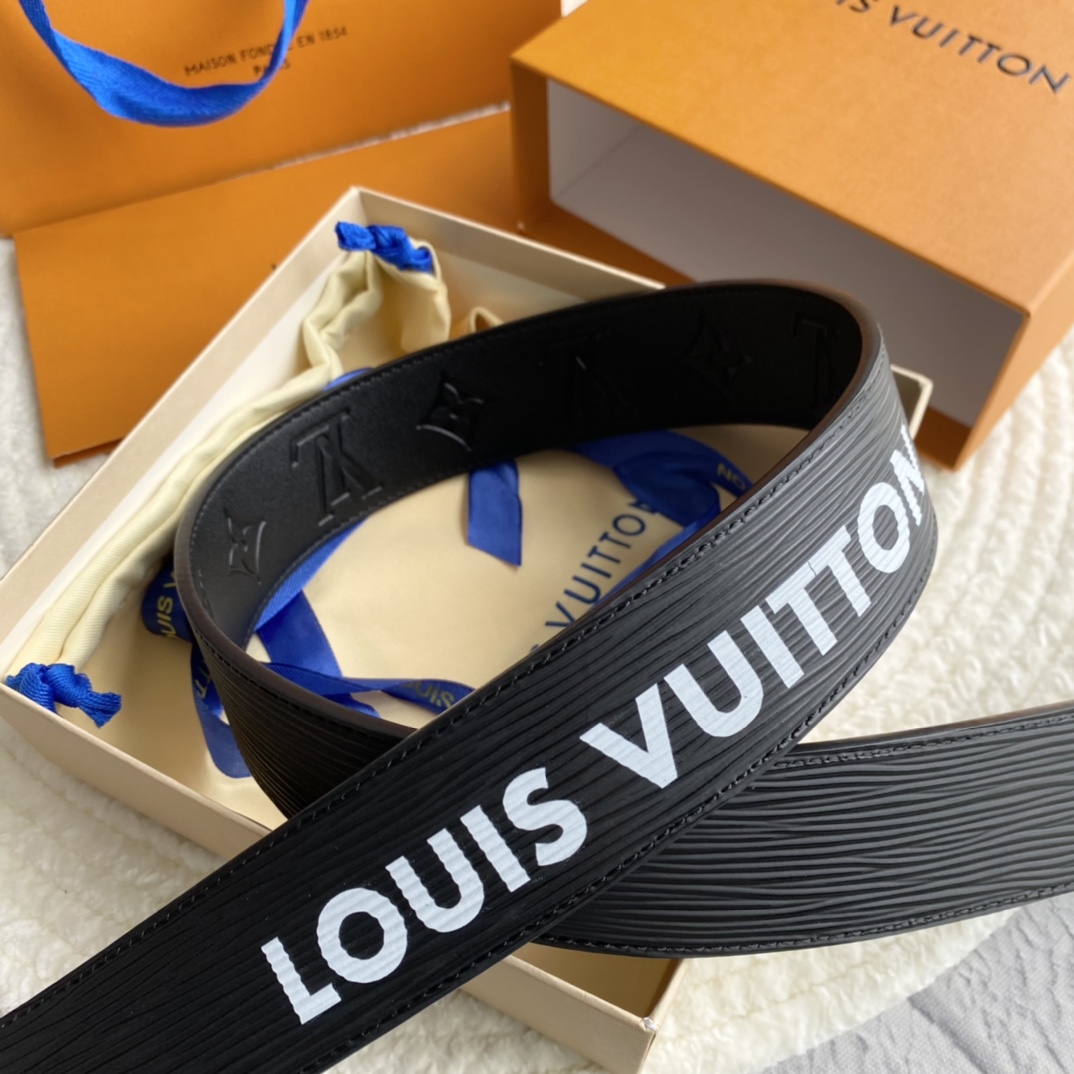 P391 TOP-SUPPLIED LOUIS VUITTON, TOP-SUPPLIED, DOUBLE-SIDED, DETAILED, PHYSICAL, 4.0CM WIDE, FULL NUMBER - 图片 4