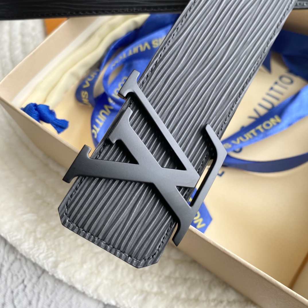 P391 TOP-SUPPLIED LOUIS VUITTON, TOP-SUPPLIED, DOUBLE-SIDED, DETAILED, PHYSICAL, 4.0CM WIDE, FULL NUMBER - 图片 2