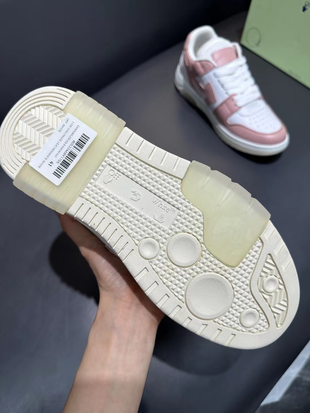 350Off-White New Decorated Arrowhead Spelling Colour Co-ed Lace-up Sneakers Marca americana OFF-WHIT