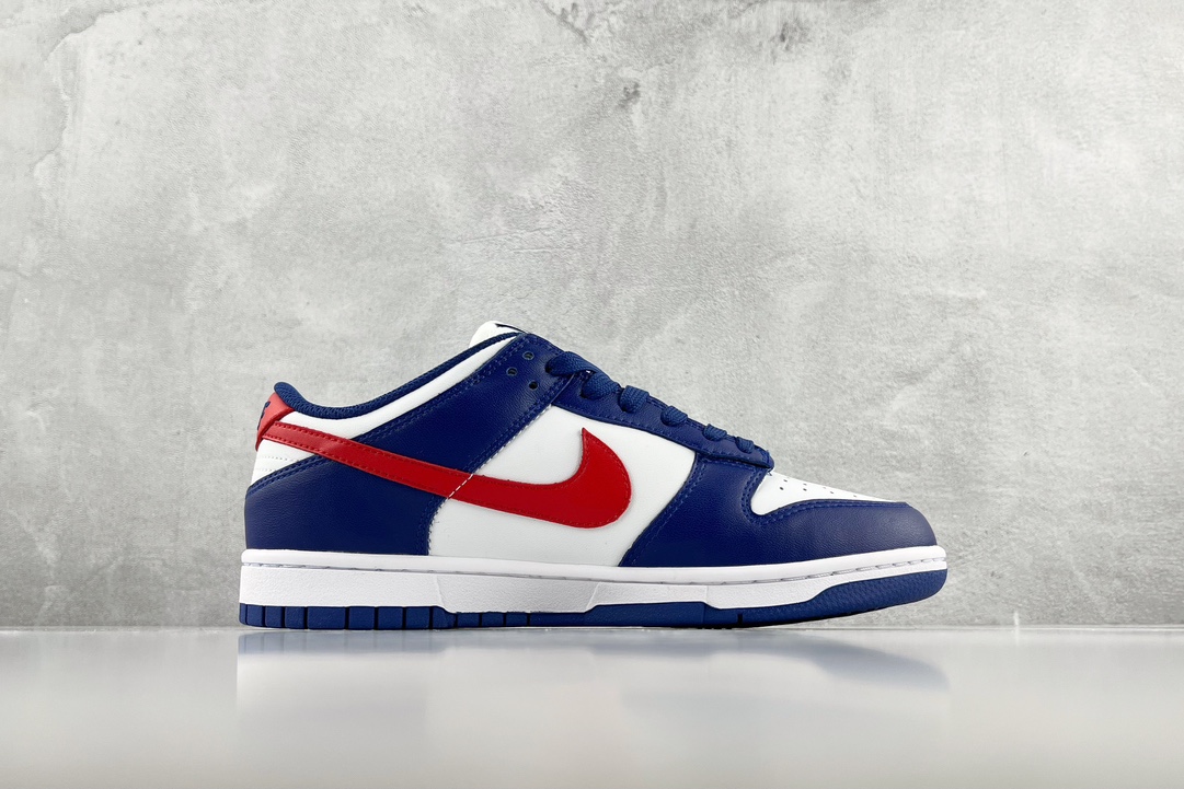 Nike Dunk Low ”White and University Red”白蓝 DD1503-119