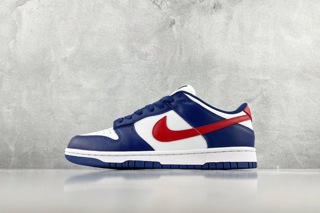 Nike Dunk Low ”White and University Red”白蓝 DD1503-119