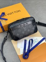 Louis Vuitton Bags Handbags Black Monogram Canvas Casual M82542