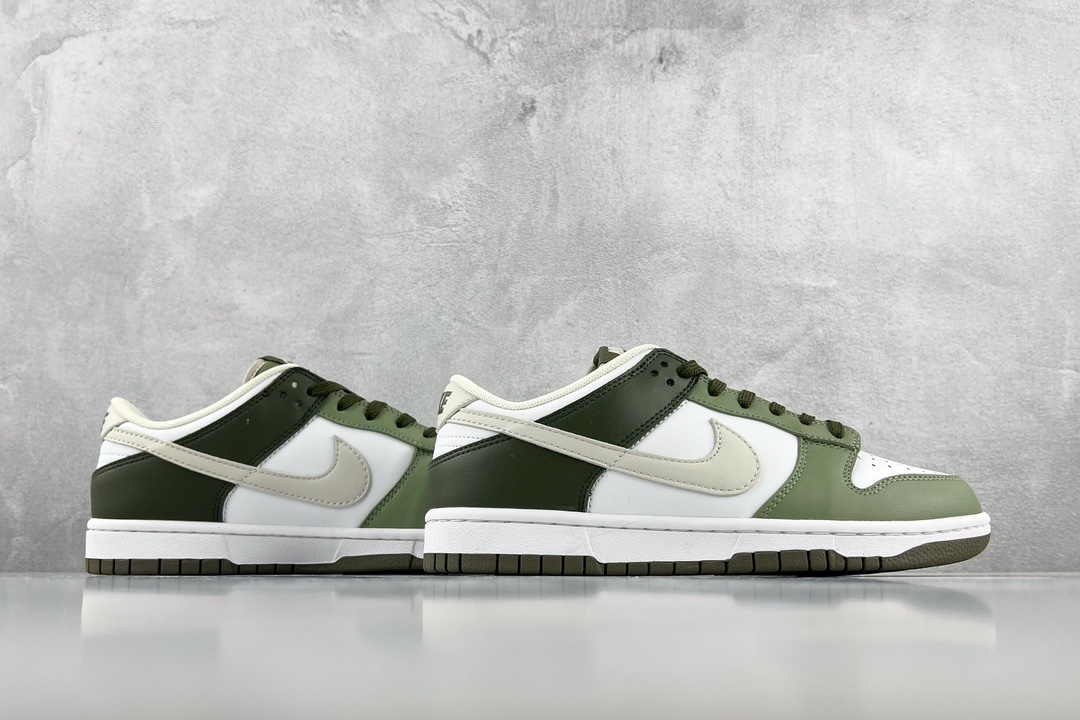 170 Nike Dunk Low 绿白 FN6882-100