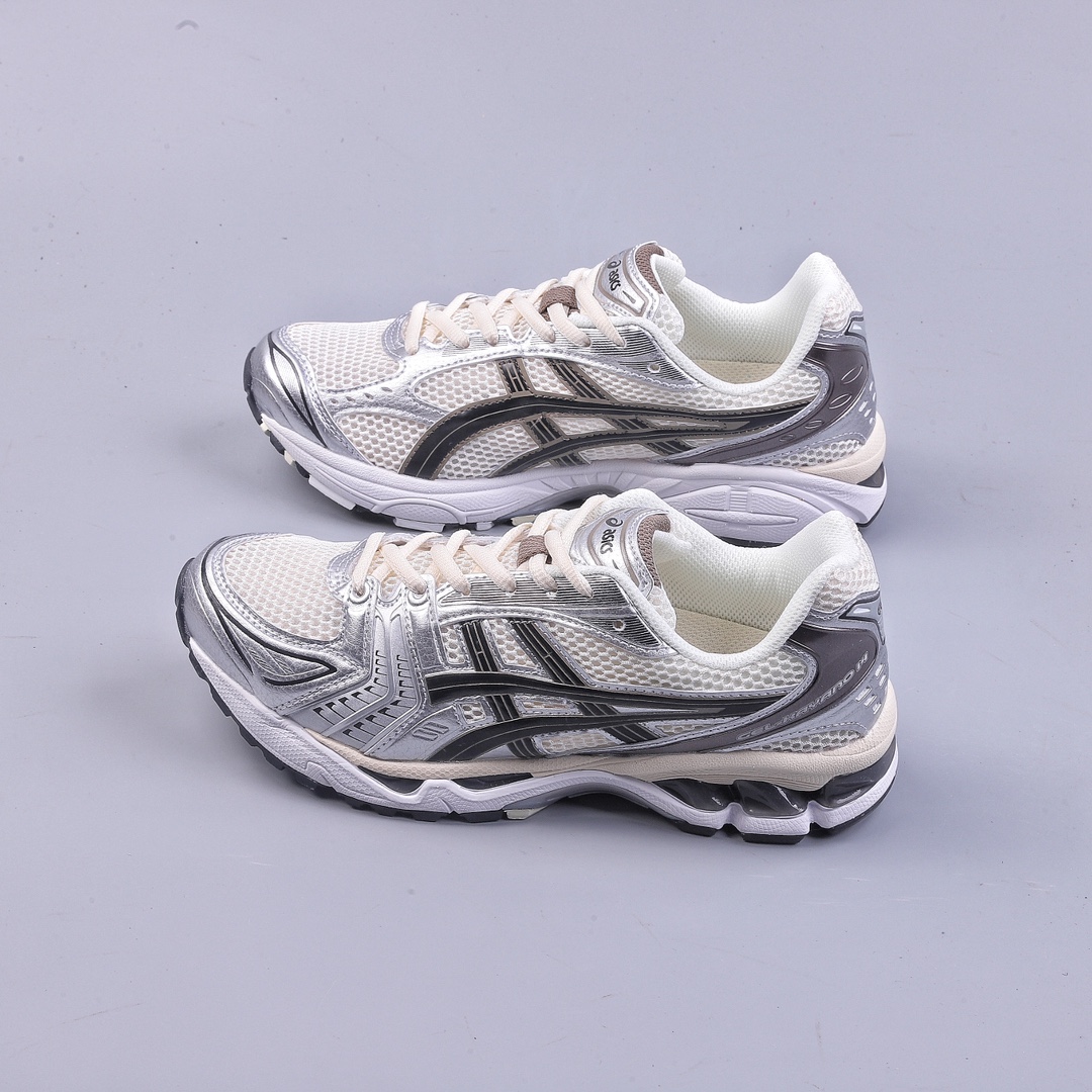 Asics Gel-Kayano 14 version sports leisure breathable professional running shoes 1201A019-108