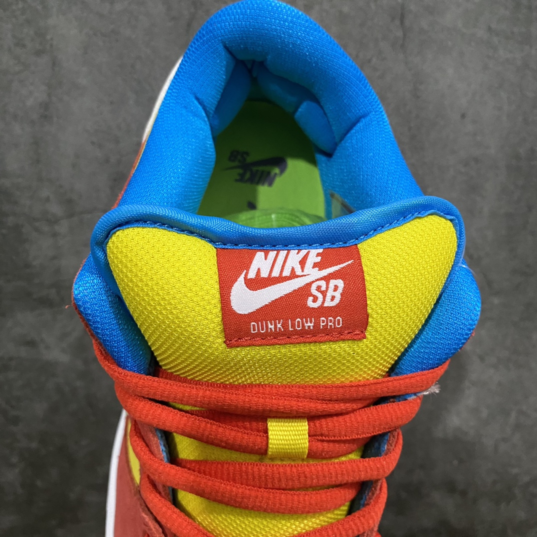 [Pure original C version] NK SB Dunk Low ”Bart Simpson” Simpson yellow orange blue BQ6817-602