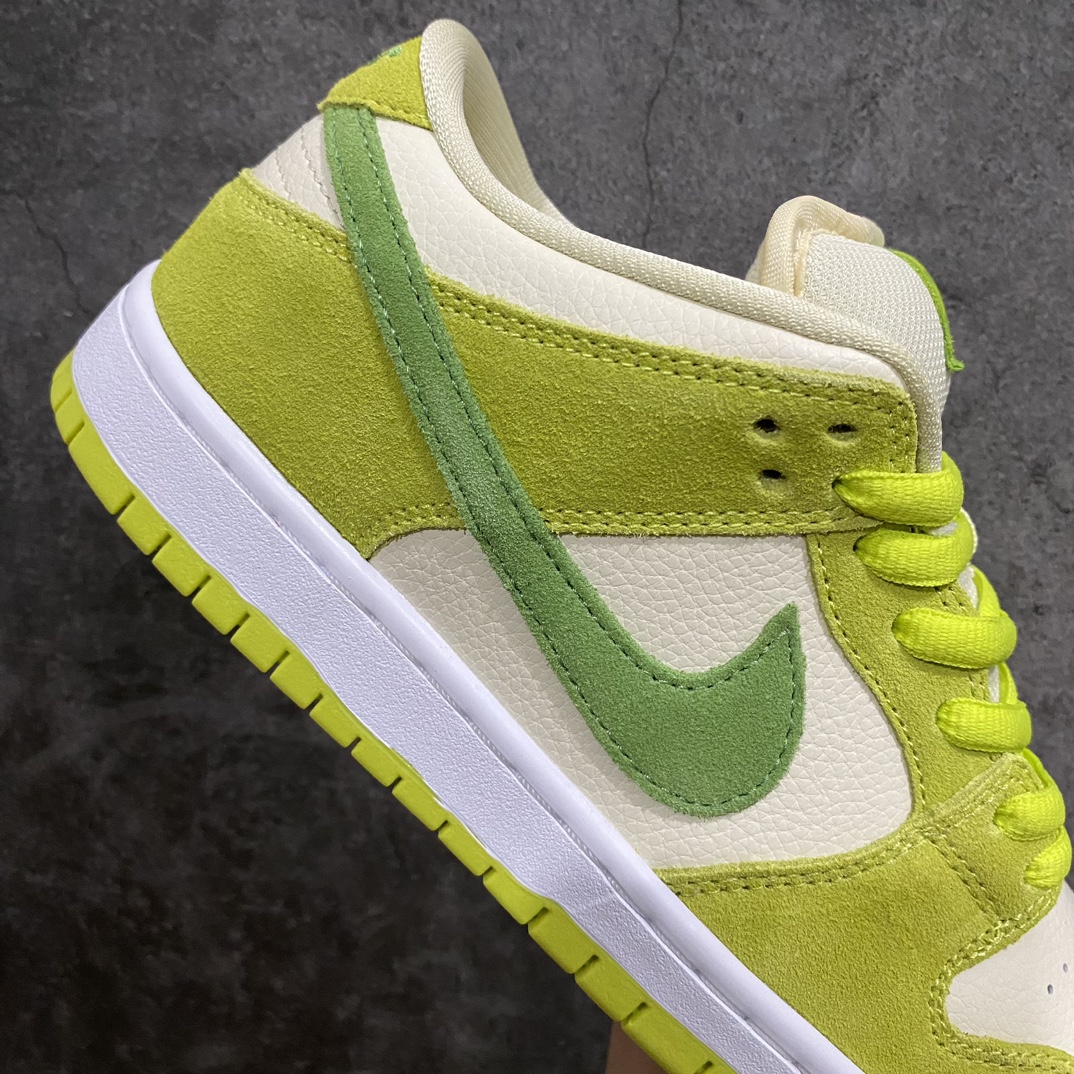 [Pure original c version] Dunk SB white green apple market top quality DM0807-300