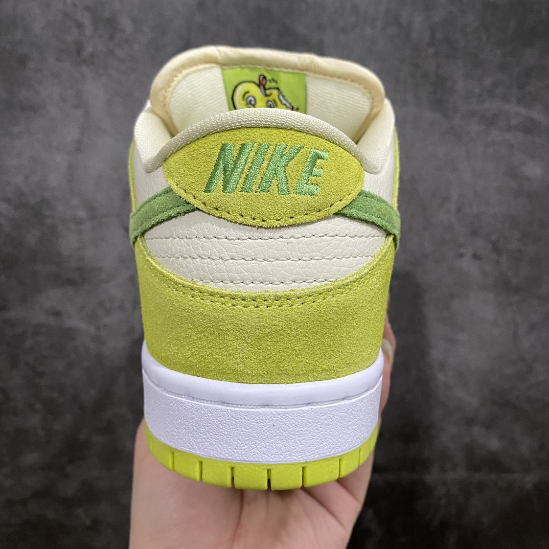 [Pure original c version] Dunk SB white green apple market top quality DM0807-300