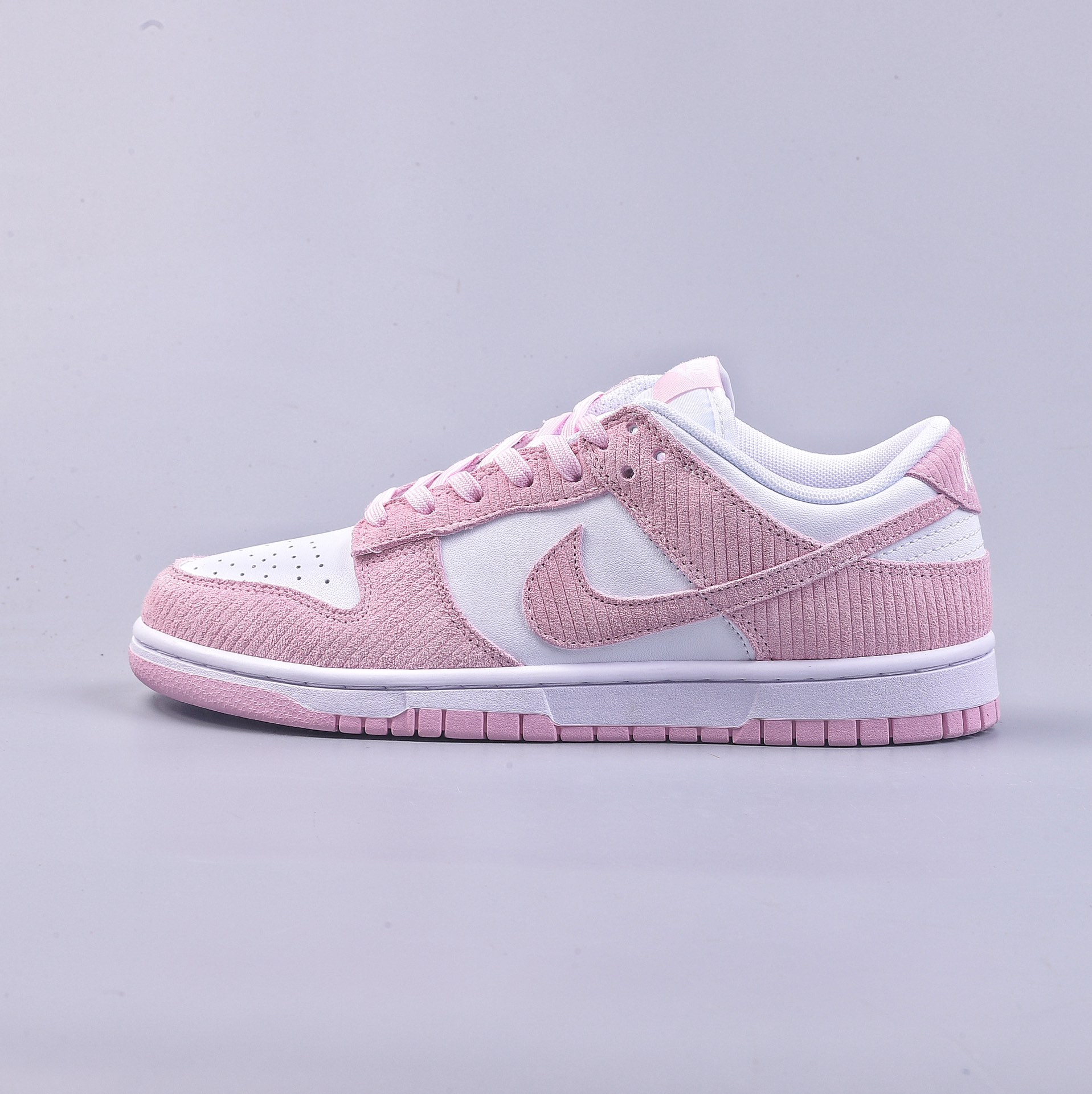 Nk Dunk Low ”Pink Corduroy” 脏粉灯芯绒 SB低帮运动休闲板鞋  FN7167-100